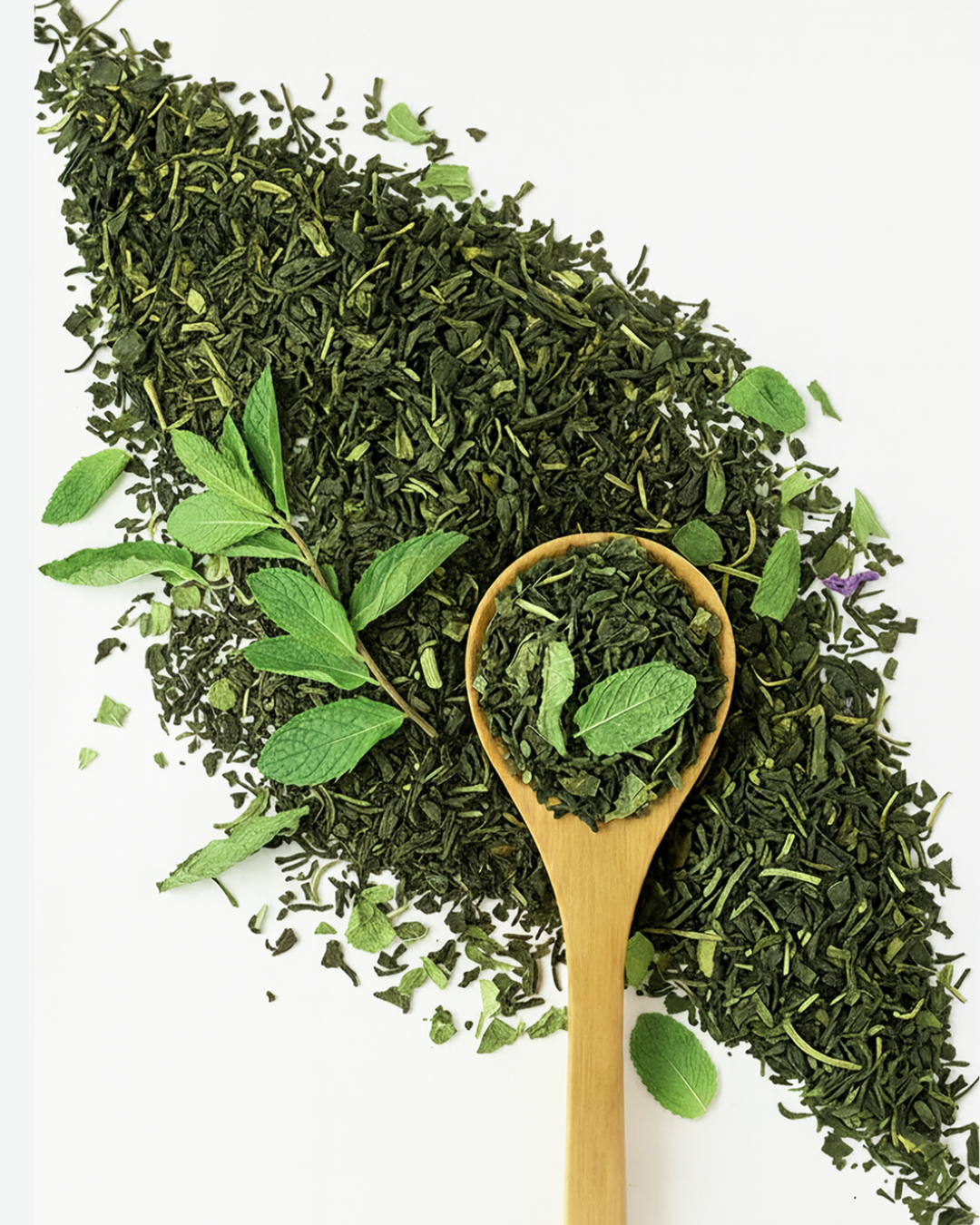 Green Harmony Tea | Sencha & Spearmint for PCOS & Digestion