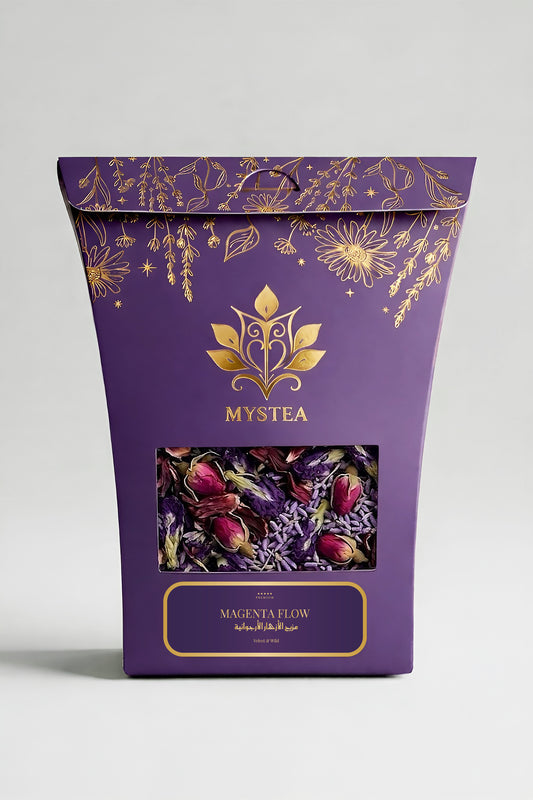 Magenta Flow Tea | Purple Floral Blend