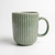 Fluted Stone Mug